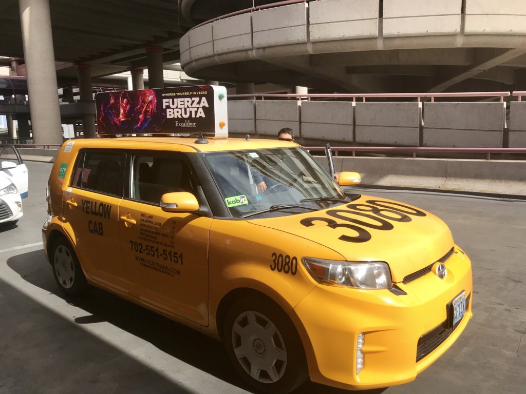 ラスベガス】タクシーVS.Uber(ウーバー)比較体験レポ