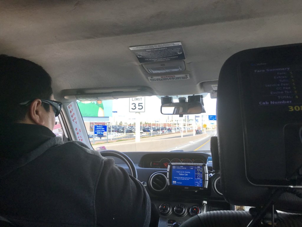 ラスベガス】タクシーVS.Uber(ウーバー)比較体験レポ