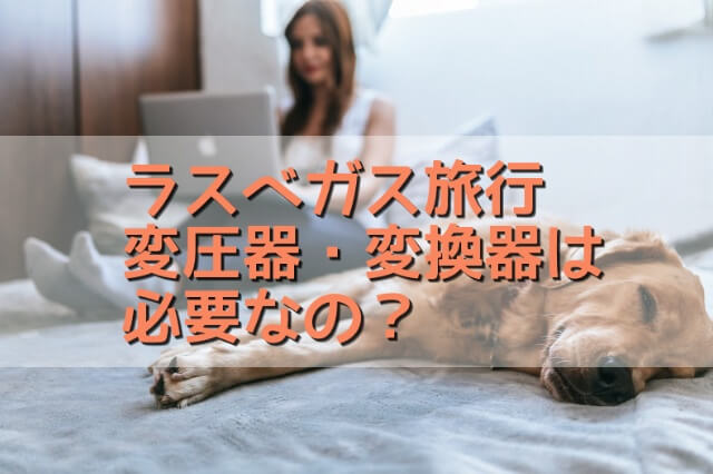 ラスベガス変圧器・変換器は必要？地元人がお答えします。