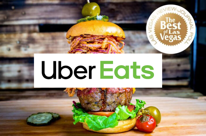 【アメリカ】ラスベガスUber Eatsで有名店のハンバーガーを食べてみた